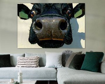 Funny cow by Lauren Wilde