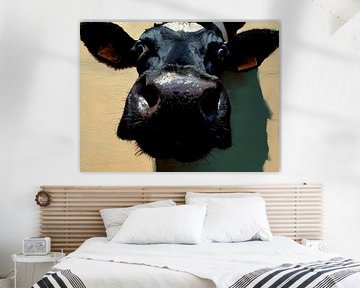 Curious cow by Lauren Wilde