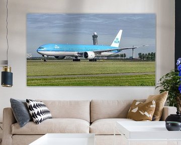 KLM Boeing 777-300 Passagierflugzeug. von Jaap van den Berg
