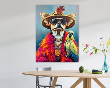 Chihuahua by Jolique Arte