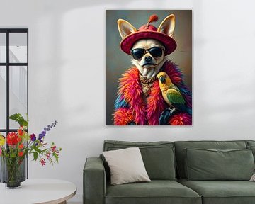 Chihuahua by Jolique Arte