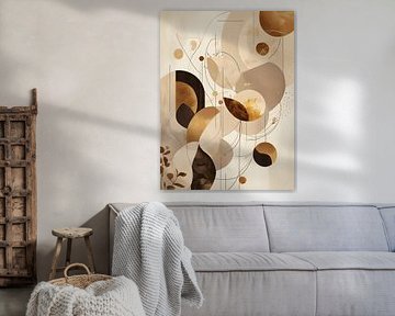 abstrait botanique sur Giandra Safaraz