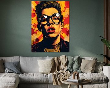 Retro-Mann von Giandra Safaraz