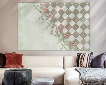 "Harlequin Roses" von Art by Ilona