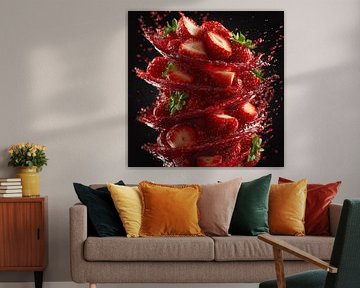 Strawberry tornado by TheXclusive Art