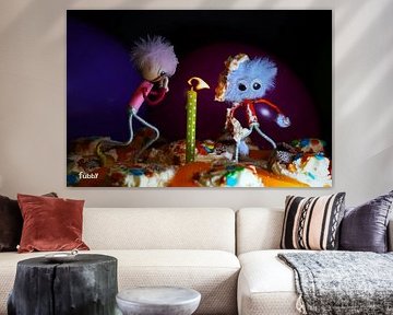 Beim Ausblasen der Kerze einen Wunsch äußern von Sailographic Paula