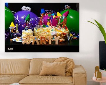 PartZook Platte von Fubby's auf einer Geburtstagstorte. von Sailographic Paula