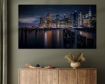 Manhattan Skyline by Robbert Ladan