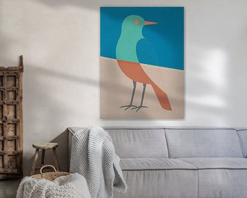 Getarnter Vogel 02 von Fernando Vieira