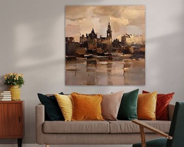 Amsterdam Church by FoXo Art