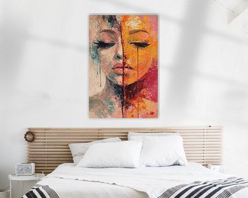 Portrait Untitled No. 7 by Moonheart Artworks