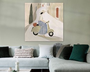 Mit dem Motorroller in Italien von Bert Nijholt