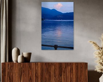 A soothing sunset on Lake Maggiore by Jan Kooreman