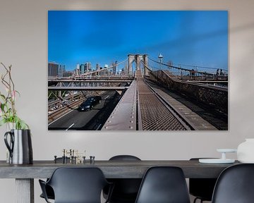 New York Episode: Die an der Brooklyn Bridge.