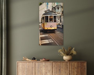 Lissabon Tram 28 door Kleurrijke Straten