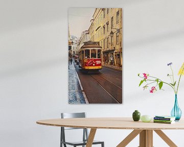 Lissabon Tram 28 door Kleurrijke Straten