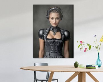 Entre délicatesse et construction sur Klaus Tesching - Art-AI