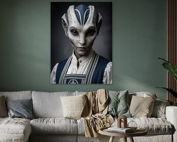 The foreign closeness by Klaus Tesching - Art-AI