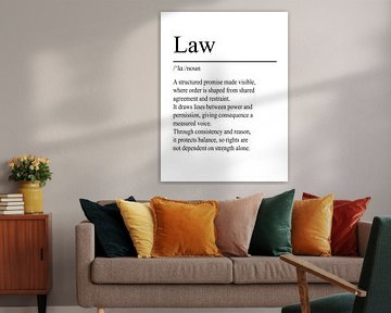 Law Definition - Blanc sur WordsThatInspire