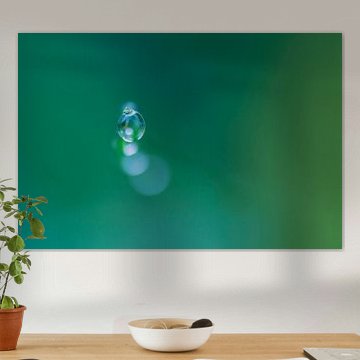 Nur ein Tropfen (Makroaufnahme von 1 Tropfen)