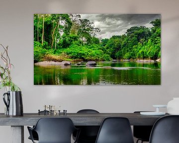 Kabalebo Nature Resort is a tourist resort in Suriname by René Holtslag