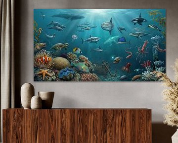 Leben in der Tiefe von Fine Art Studios