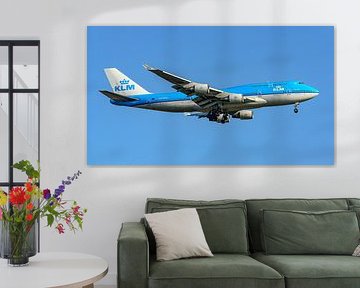Avion commercial KLM Boeing 747-400M.