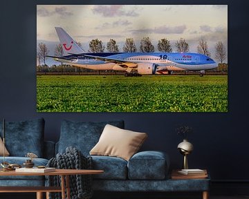 Arke Boeing 787-8 Dreamliner nommé #threemliner.