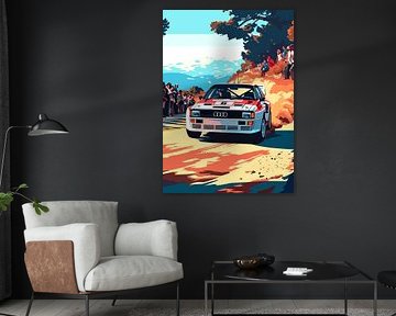 audi quatro rallye herbst von Leader Fc