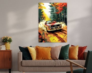 audi quatro rallye von Leader Fc