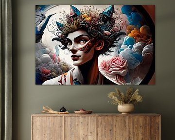 KI GOES ART - POP Art #2 von Nicole Holz