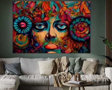 KI GOES ART - POP Art #5 von Nicole Holz