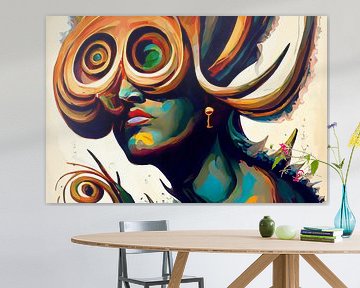 KI GOES ART - POP Art #7 von Nicole Holz