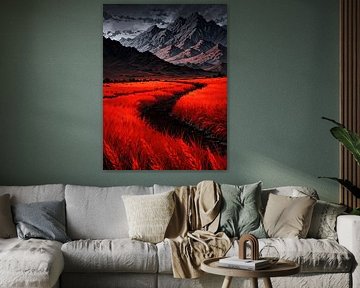 rote Natur von Giandra Safaraz