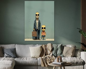 Father and Son - Travel Ready by Giandra Safaraz