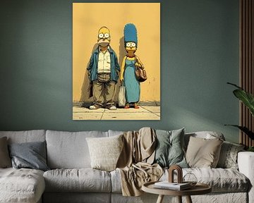 Stadtbummel - Klassisches Paar von Giandra Safaraz