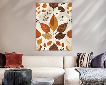 Herbstblätter-Muster von Giandra Safaraz