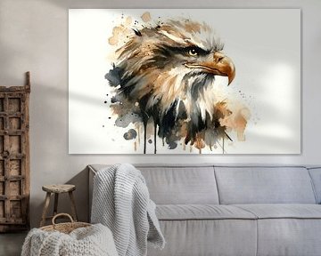 Majestic Eagle Zijprofiel van Chromatic Fusion Studio