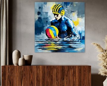 Waterpolo Focus | The Eye of the Tiger van Karina Brouwer