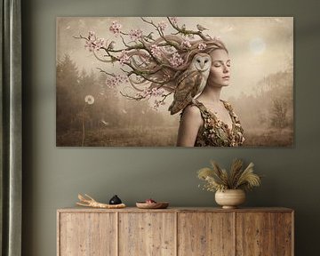 Un avec la nature sur Fine Art Studios