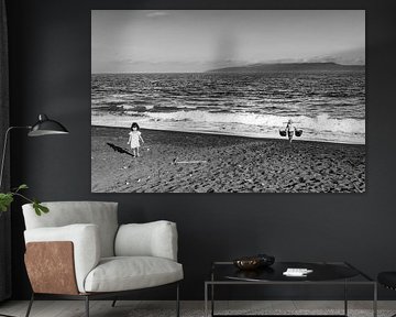 The White Gold of the Black Beach by Dirk Lahuis