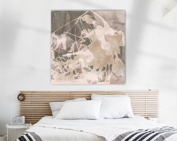 Minimalist abstract in neutral tones by Dina Dankers