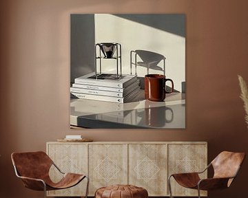 Golden Hour Kaffee Impasto von maulana risyad