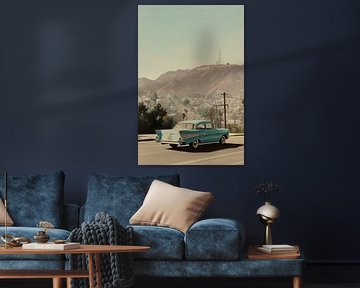 Amerikanischer Oldtimer Chevrolet Bel Air von Lauren Wilde