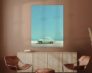 Oldtimerfahrten entlang des Pacific Coast Highway, Kalifornien