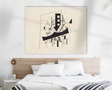 Fernand Léger, Komposition, um 1920 von Atelier Liesjes