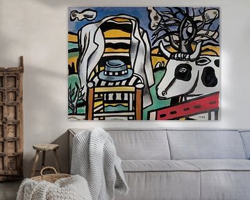Fernand Léger, Die Kuh und der Stuhl