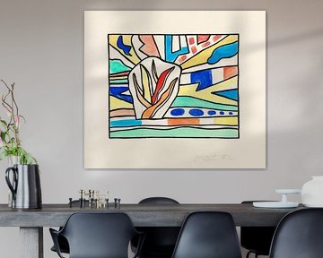 Fernand Léger, Gaz de France, ca. 1954 von Atelier Liesjes