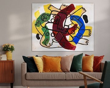 Fernand Léger, Die Taucher, 1942