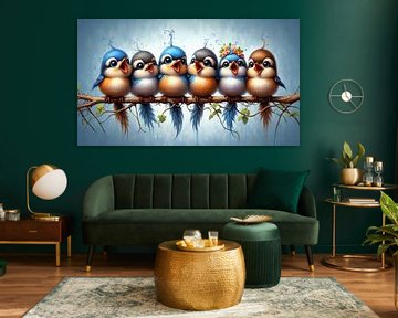 Kleine koorgemeenschap - Zingende zielen op de tak